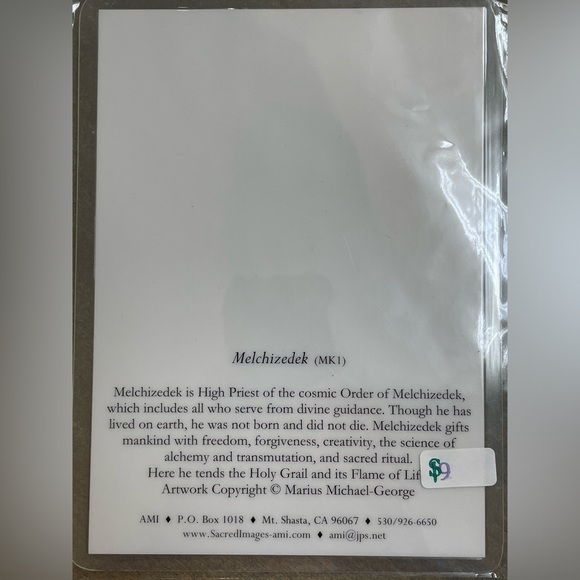 Angel Altar Cards - Laminated New - Picture 11 of 13